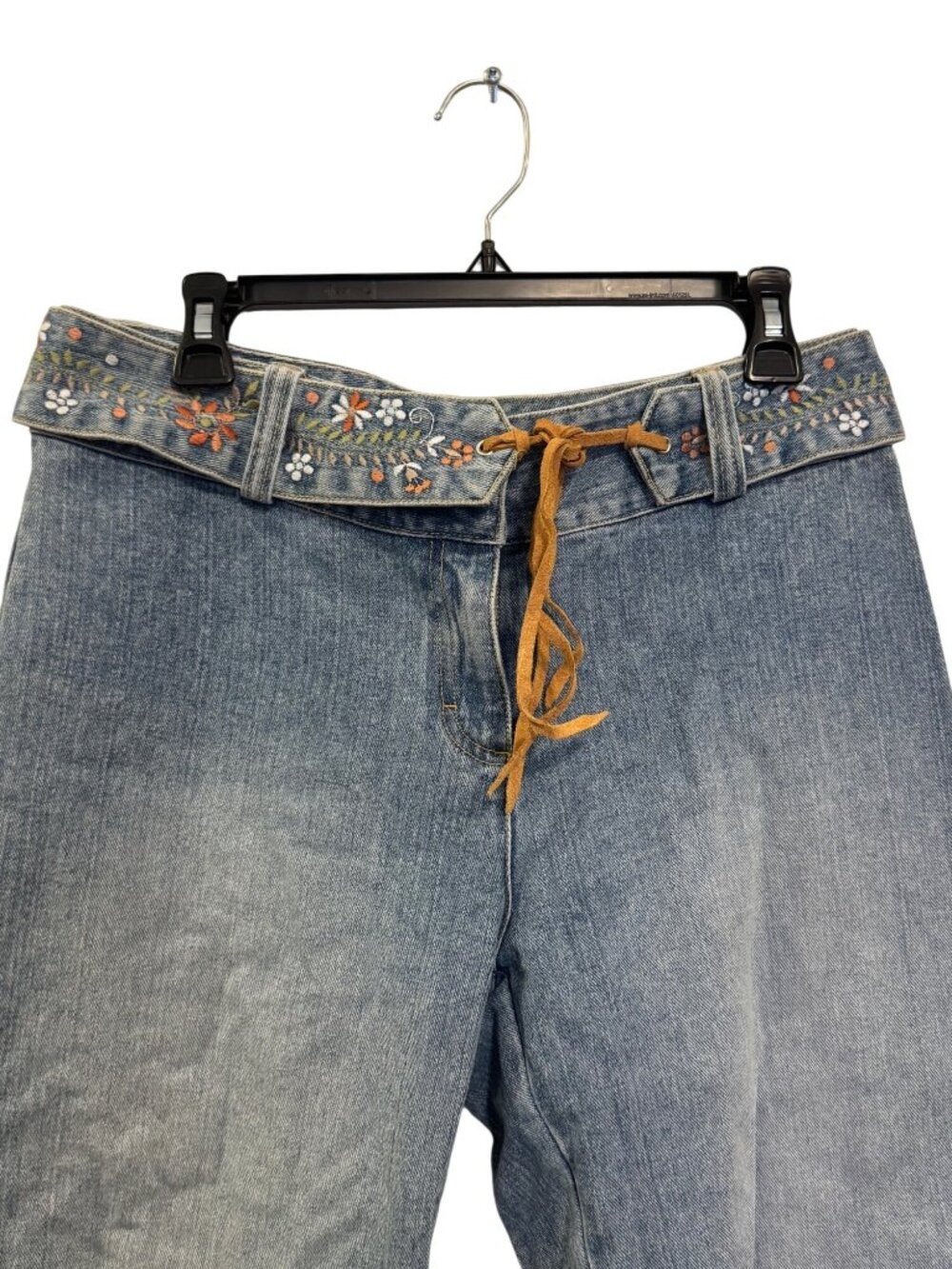 Genuine Sonoma Jean Company Petite Embroidered Wide Leg Jeans 12P - Picture 5 of 8